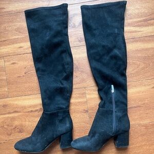 Vince Camuto Black Over-the-Knee Boots